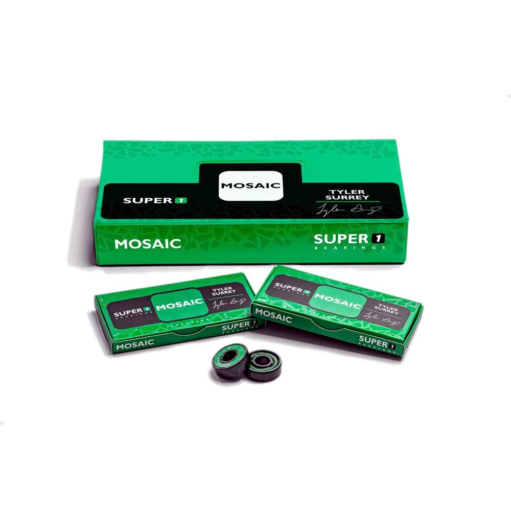 Mosaic Bearings Super 1 Tyler Surrey Abec 7 608RS Black