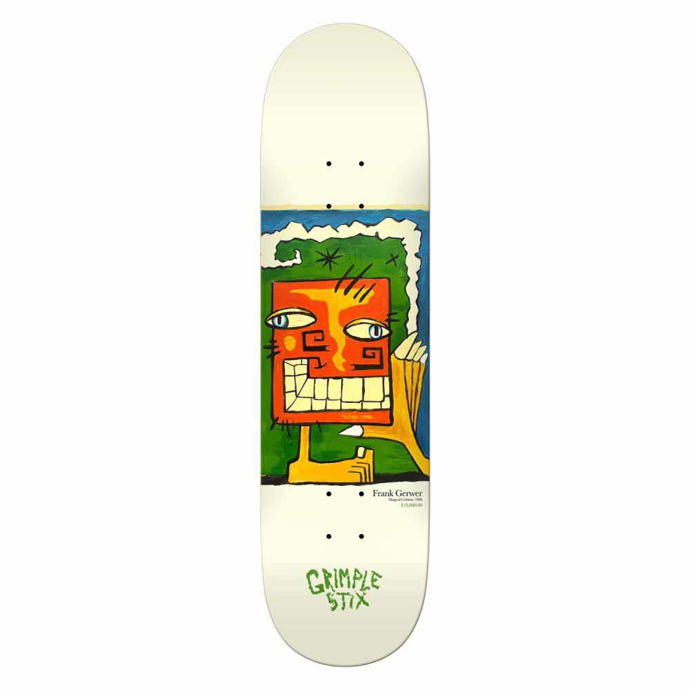 Antihero Skateboard Deck Grimplestix Fine Art Gerwer Multi 8.38"