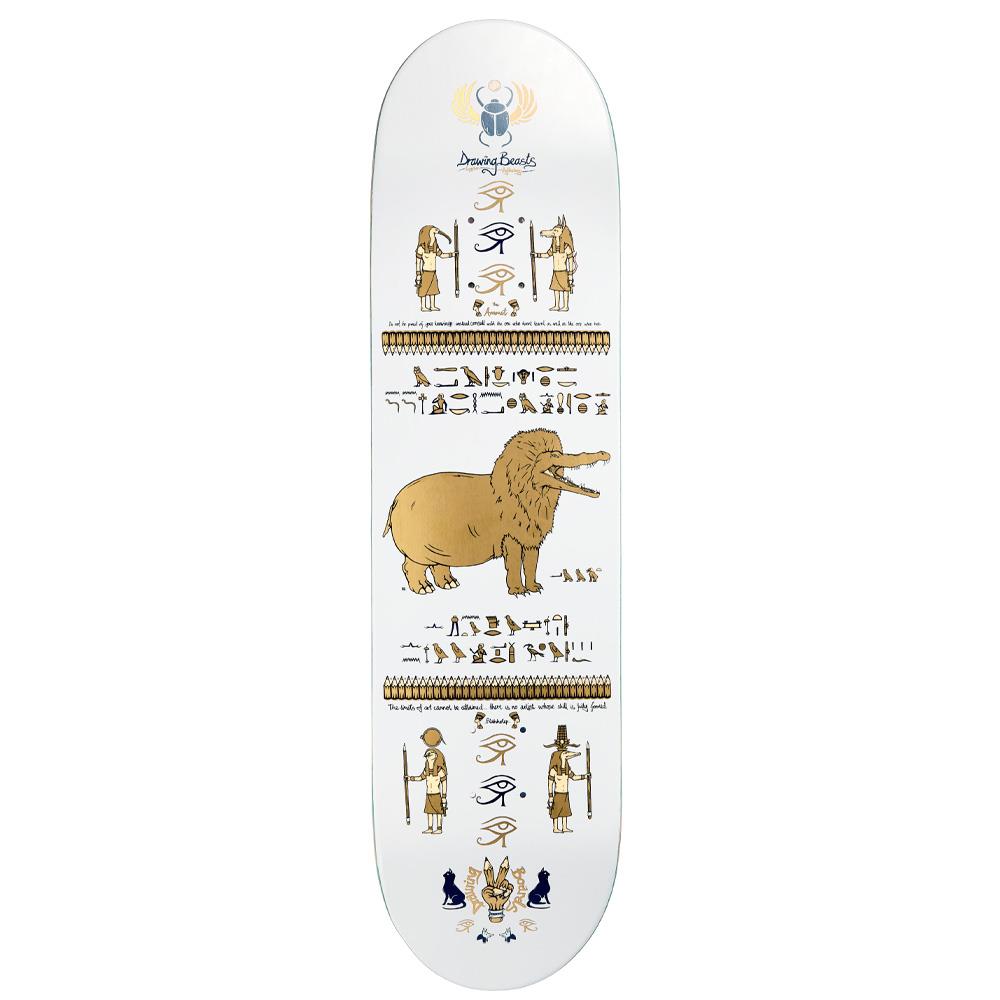 Drawing Boards Mythology Series Ammit Skateboard Deck 8.25"