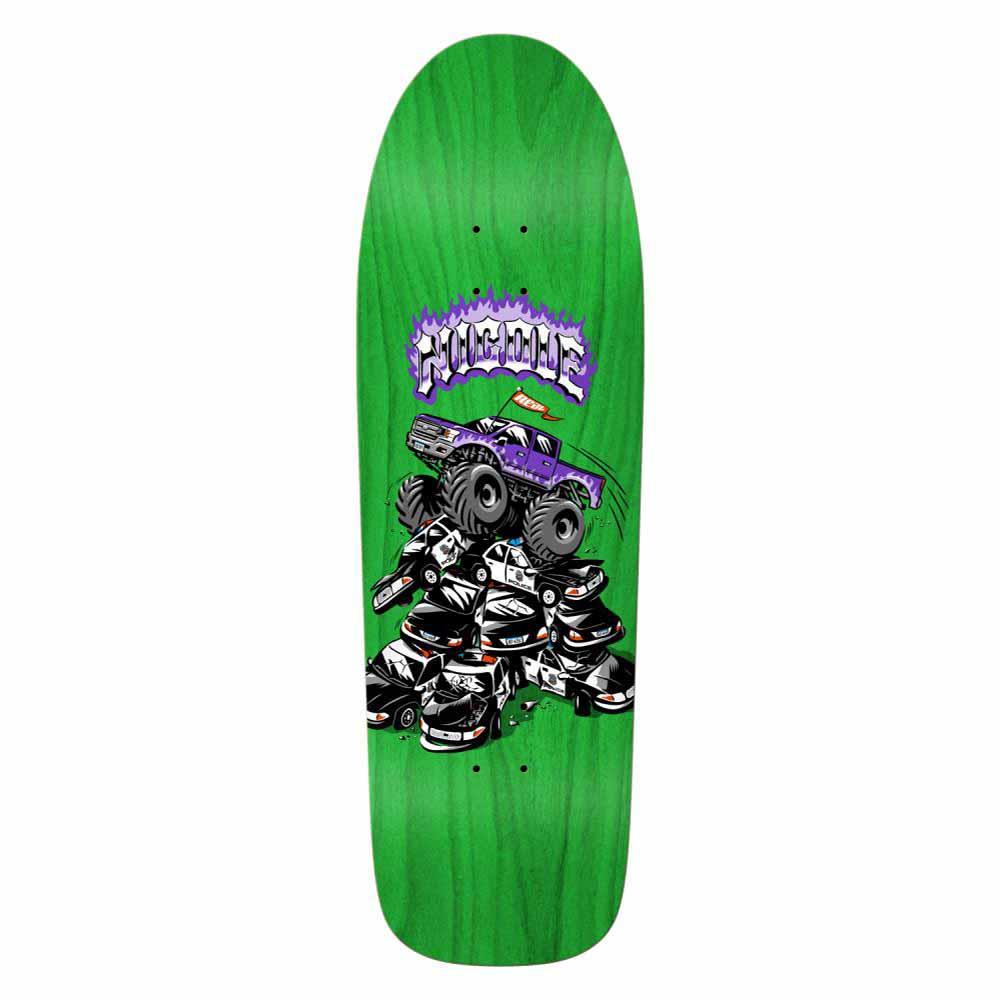 Real Skateboard Deck Nicole Pig Romp Assorted Woodstains 9.75"