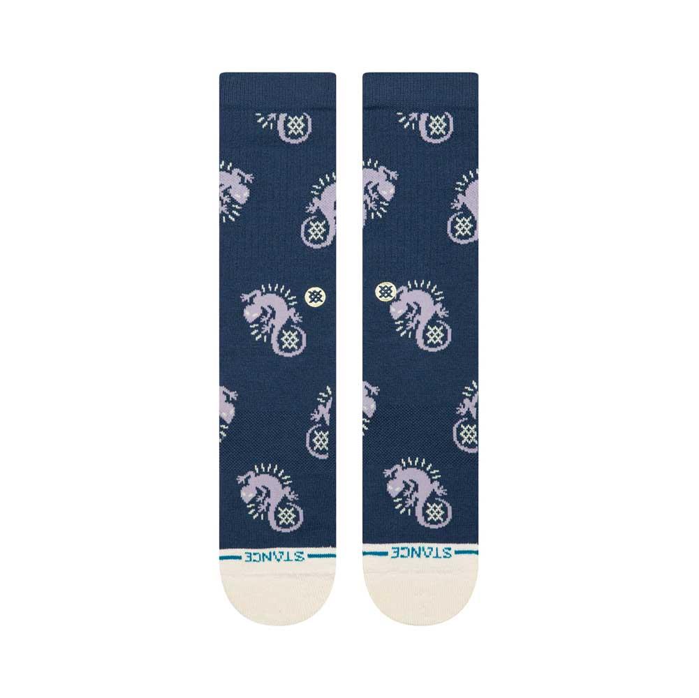 Stance Socks Gecko Crew Purple Large UK7 to UK11