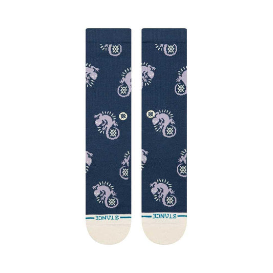 Stance Socks Gecko Crew Purple Large UK7 to UK11