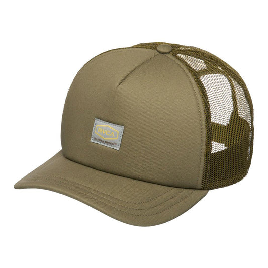RVCA Dayshift Foamy Trucker Cap Olive