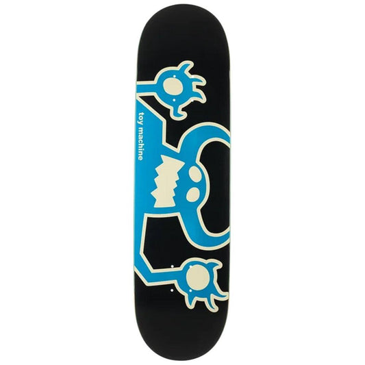 Toy Machine Original Monster Black  Blue Skateboard Deck 8.5"