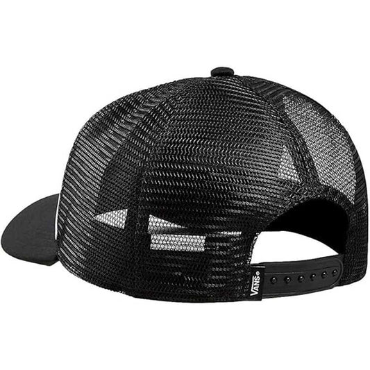Vans Classic Patch Curved Bill Trucker Black White