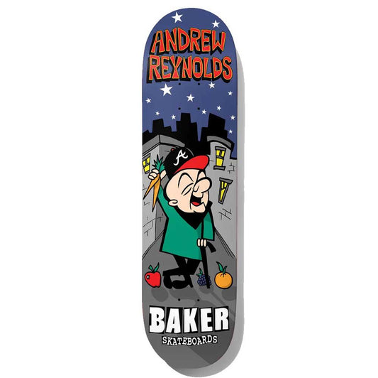 Baker Andrew Reynolds Mr Androo Skateboard Deck 8.25"