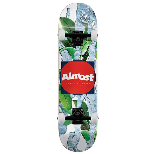 Almost Skateboards Metal HYB Skateboard Complete Skateboard White 8.375"