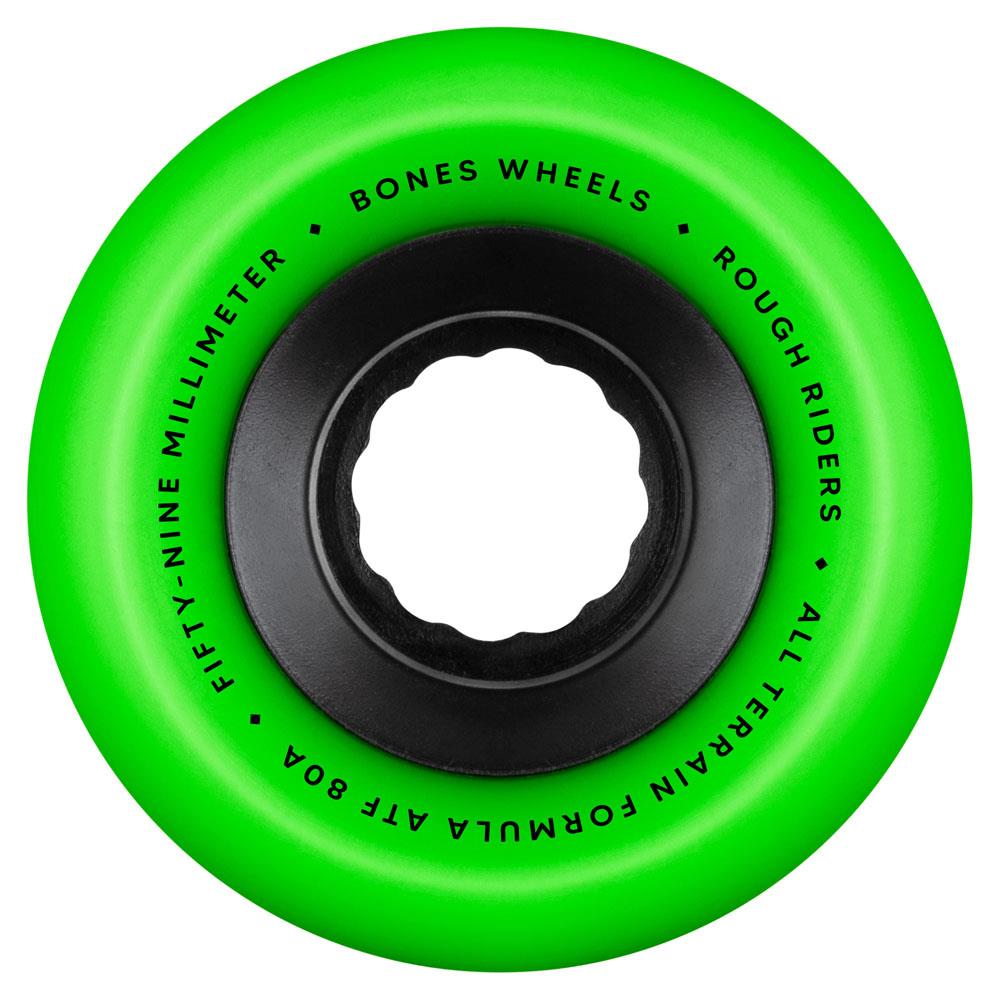 BONES Wheels SP26 All Terrain Formula Rough Riders ATF 59mm 80A Green