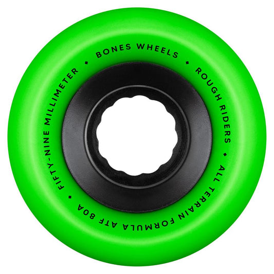 BONES Wheels SP26 All Terrain Formula Rough Riders ATF 59mm 80A Green