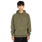 Element Serif Coruroy Pullover Hooded Sweatshirt Kalamata Brown Green