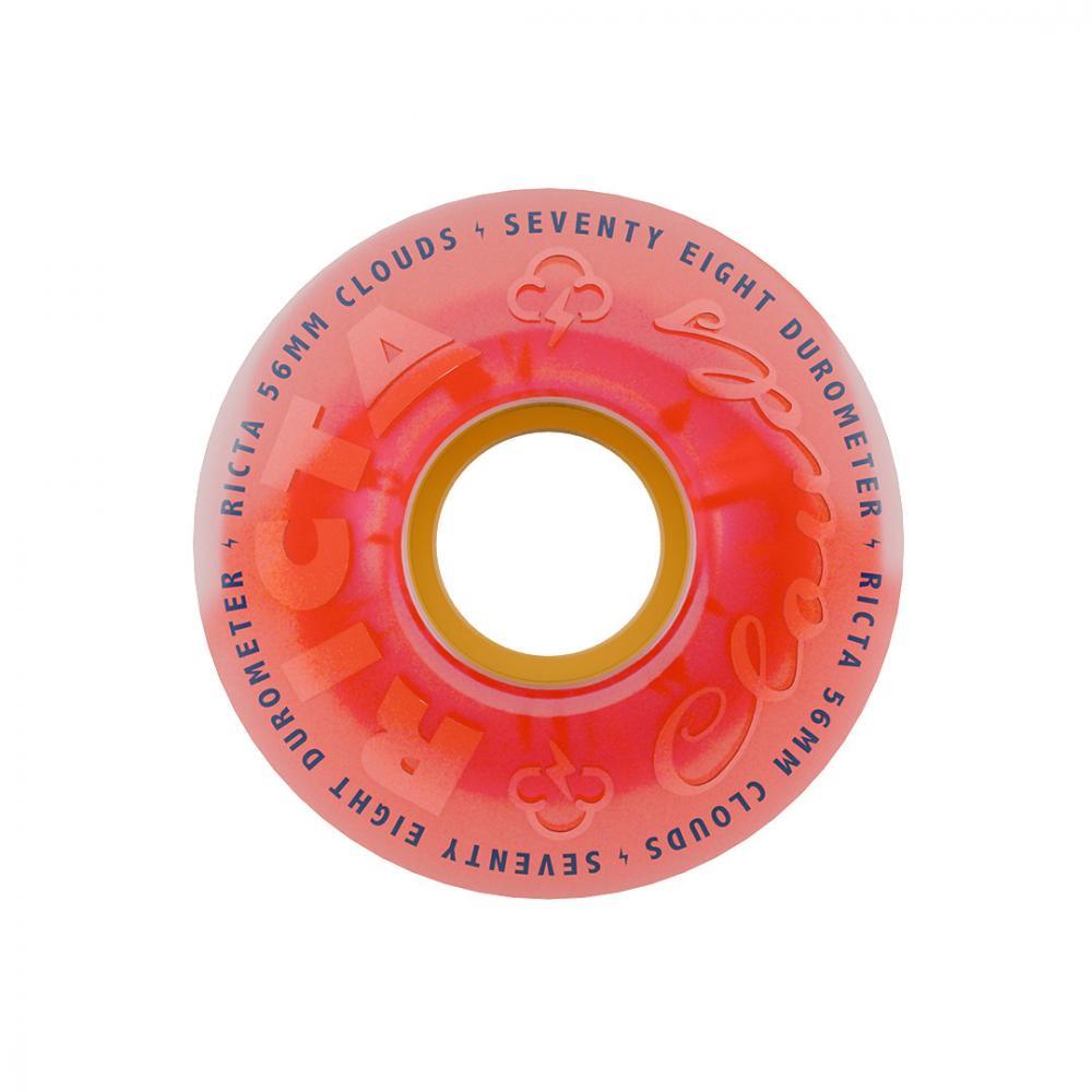 Ricta Skateboard Wheels Clouds 78a Pink Citrus 56mm