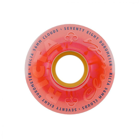 Ricta Skateboard Wheels Clouds 78a Pink Citrus 56mm