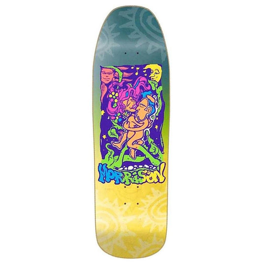 New Deal Morrison Lovers HT Skateboard Deck Multi 9.5"