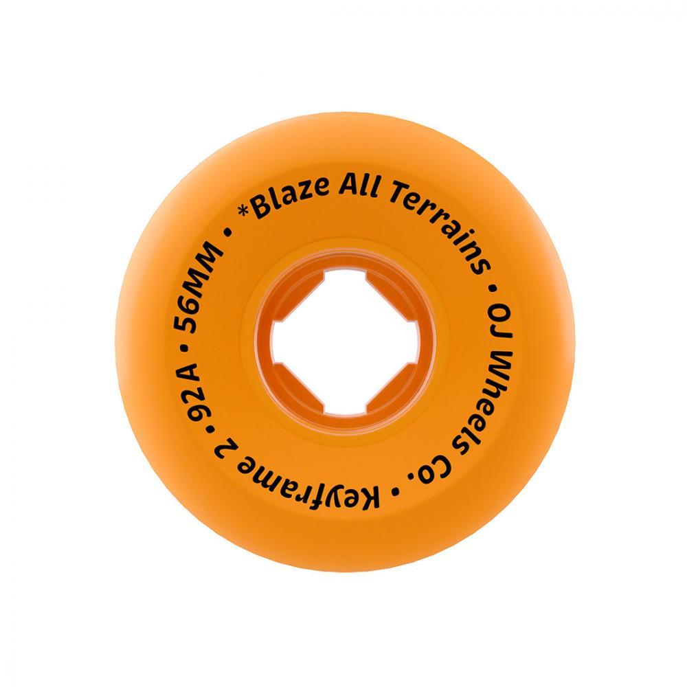 OJ Skateboard Wheels Realtree APX Keyframe 2 92a Orange 56mm