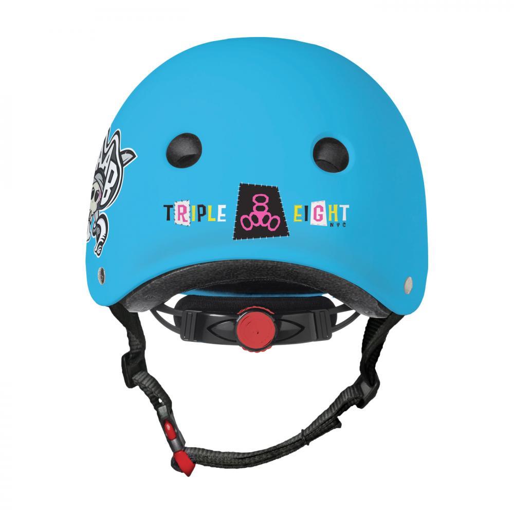 Triple Eight Helmet Youth Lil 8 Staab Neon Blue YOUTH