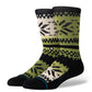 Stance Socks Eureka Crew Green Large UK7 to UK11