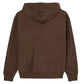 Element Lowcase Corduroy Zip Hooded Sweatshirt Java Brown