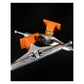 Indy Independent Stage 11 Skateboard Trucks Pair Pro Elijah Berle Skull Silver/Orange 144 mm