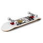 Enuff Lucky Cat Complete Skateboard 92A Medium Wheels White 8"