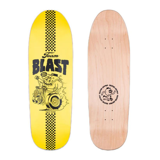 Blast Team Blast Skateboard Deck Custom Shape 9.75"