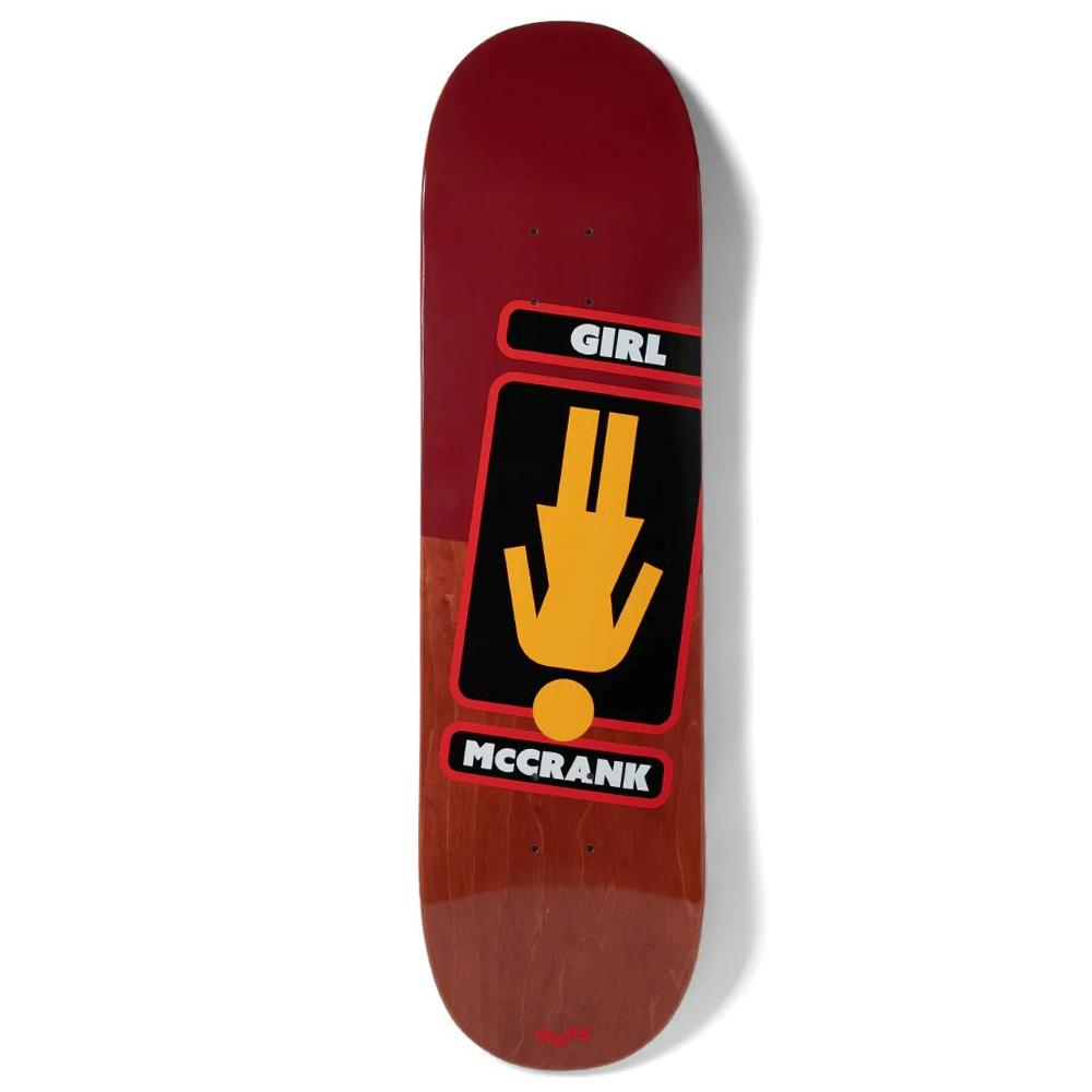 Girl Rick Mccrank Oops Skateboard Deck G052 8.25"