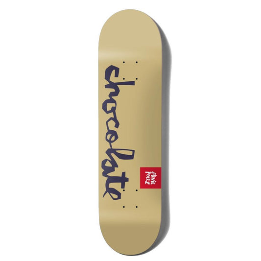 Chocolate Skateboard Deck Team Chunk Stevie Perez G069 Cream 8.25"