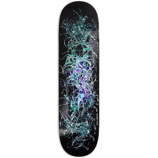 Polar Paul Grund Crystal Depth Skateboard Deck Black 8.25"