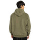 Element Serif Coruroy Pullover Hooded Sweatshirt Kalamata Brown Green