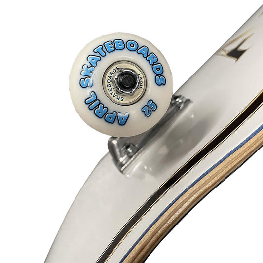 April Skateboards OG Logo Complete Gold/White 8.25"