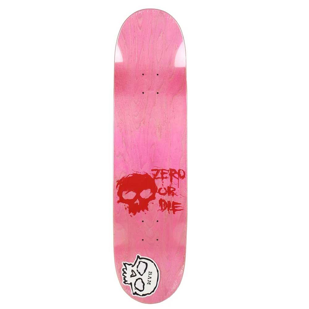 Zero Skateboard Deck BAM Purple Blood Purple 8.25"