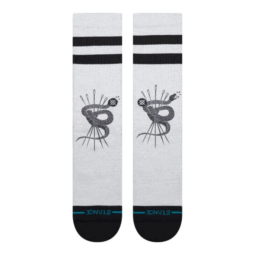 Stance Threads Crew Socks Black Large Uk7-11