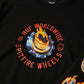 HUF X Spitfire Chrome Head Long Sleeve T-Shrirt Black