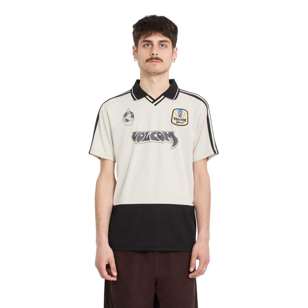 Volcom Copa Polo Shirt Crew Stone