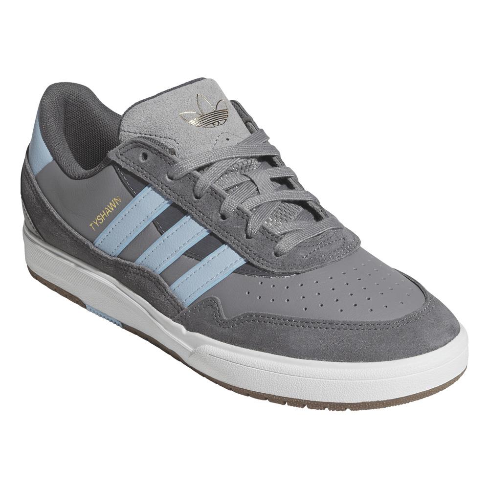 Adidas Skateboarding Tyshawn II Grey Five Clear Sky Feather White Skate Shoes