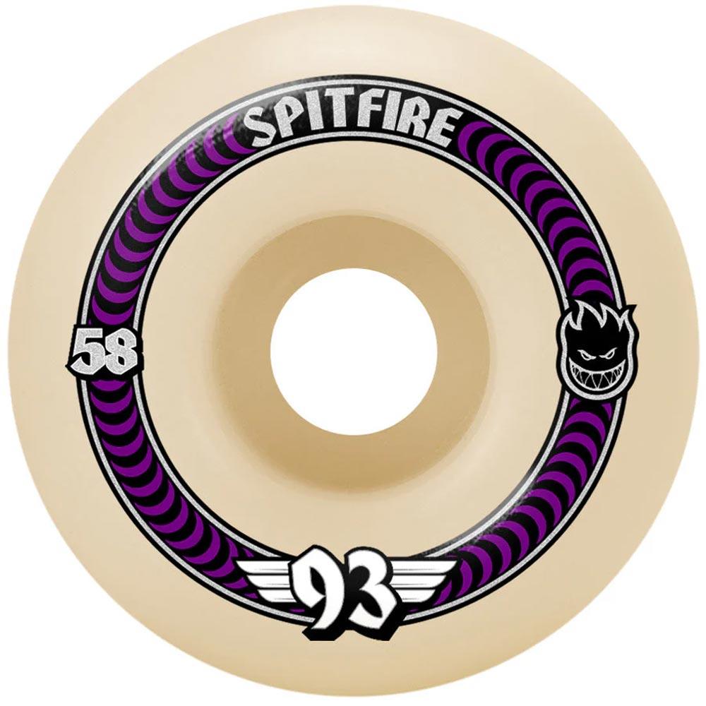 Spitfire Formula Four Skateboard Wheels 93a Classics 58mm Natural