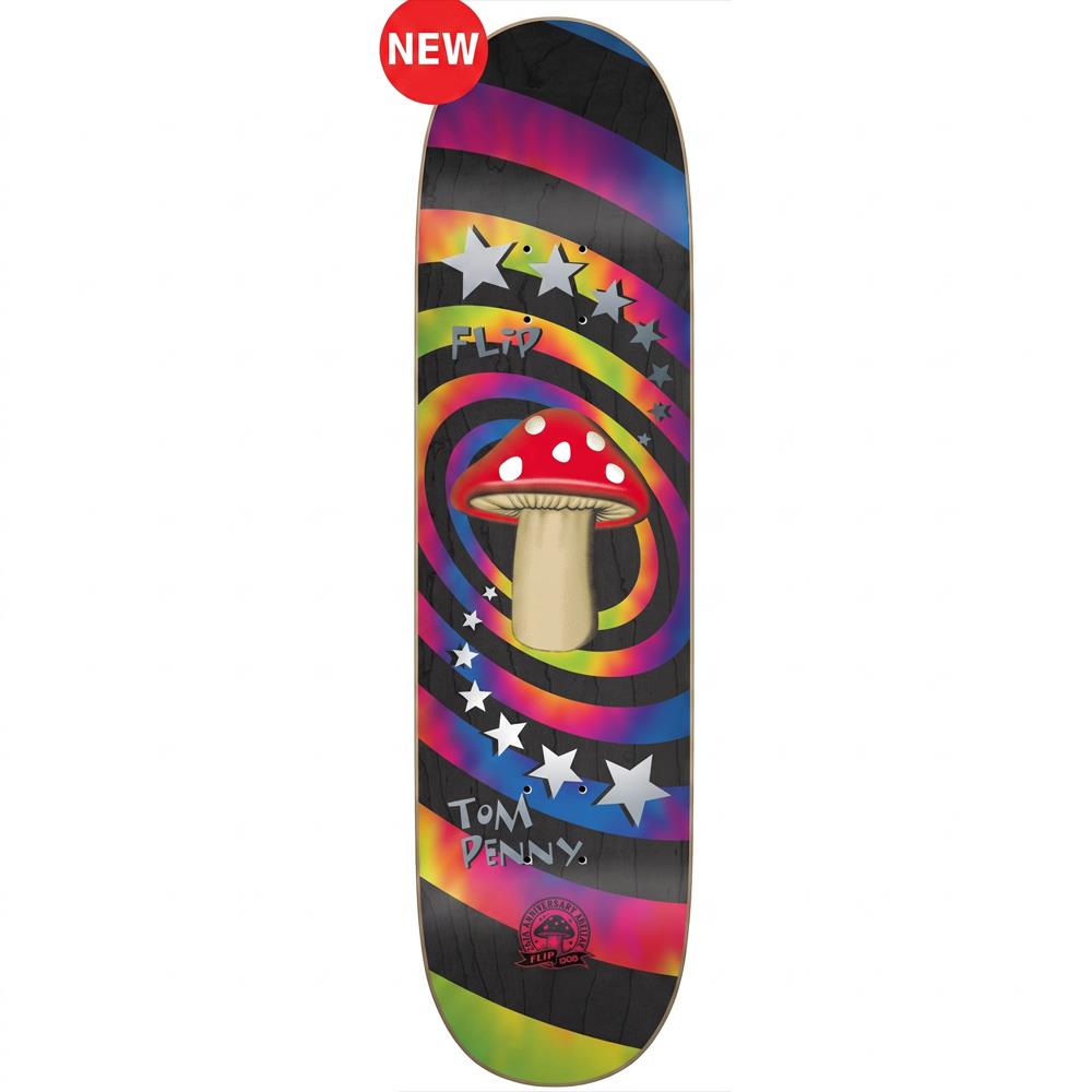 Flip Love Shroom 30th Annyversary Penny Skateboard Deck 7.75"