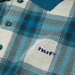 HUF Knit 89 Plaid Rugby Shirt Natural