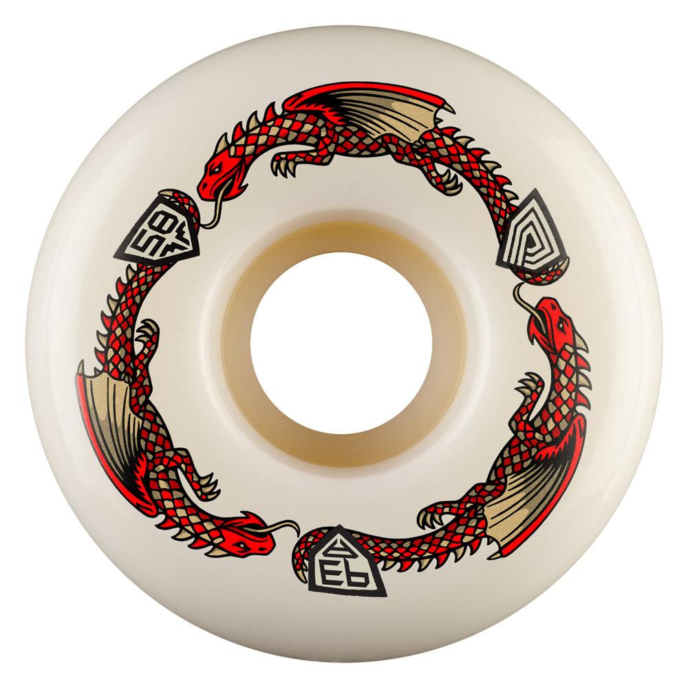 Powell-Peralta Dragon Formula V7 Red Skateboard Wheels 54mm 93A