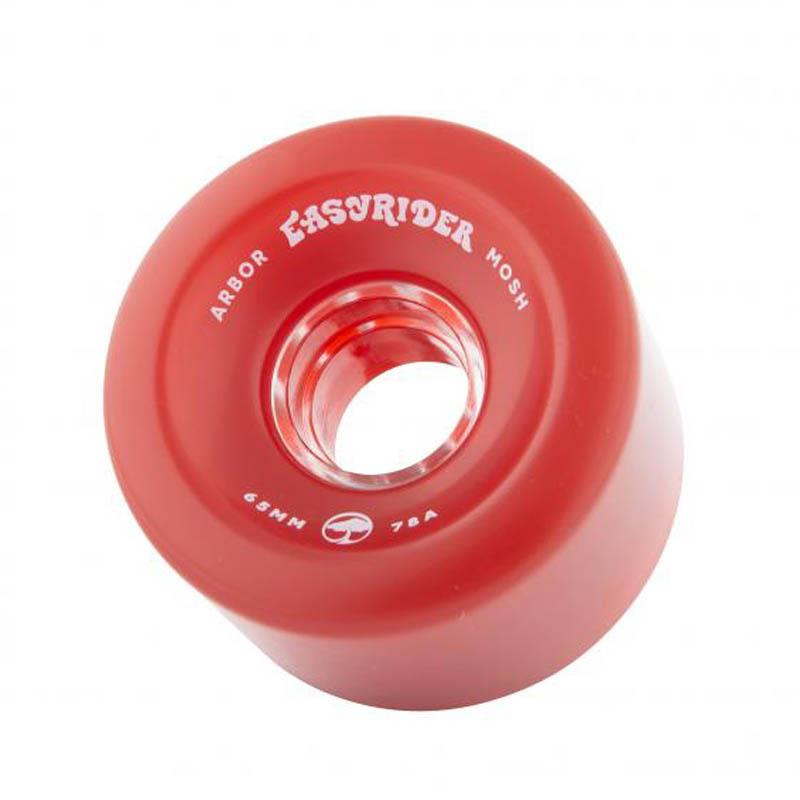 Arbor Easyrider Skateboard Wheels Mosh 78a Vintage Red 65mm