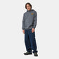 Santa Cruz Hooded Sweatshirt Kendall End Of The Dot Storm Grey