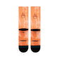 Stance Socks X Pokémon Charizard AOP Crew Orange UK 7-11