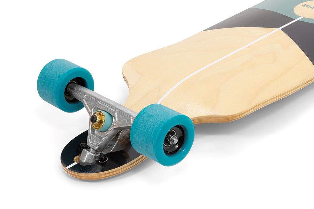 Mindless Tundra DT Complete Longboard Skateboard Teal 40 x 9.5''