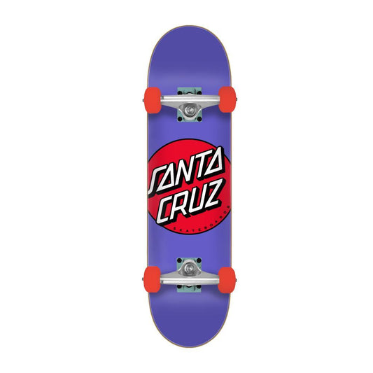 Santa Cruz Complete Spotlight Dot Mini Purple 7.75"