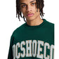 DC Shoe Co Varsity Crewneck SweatShirt Ponderosa Pine Green