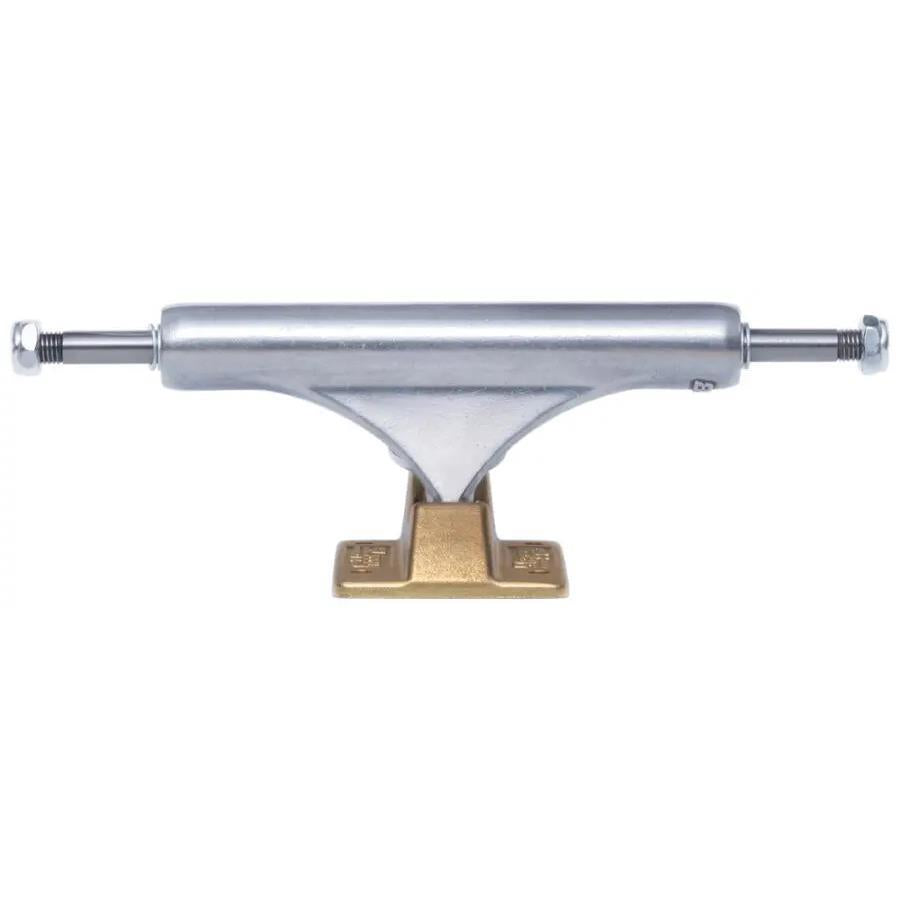 Slappy ST1 Ultra Low Inverted Hollow Lights Skateboard Trucks Polished Gold Gold 8"