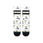 Stance Socks Surfin Monkey Crew White Large