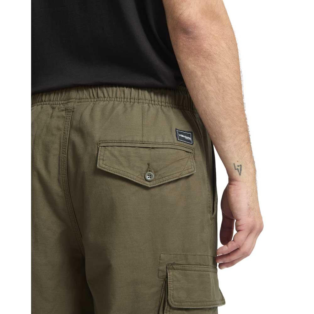 Volcom Billow Tapered EW Cargo Pants Sage Leaf
