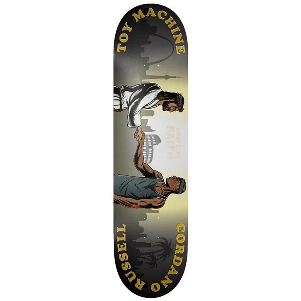 Toy Machine Cordano Russell Skate By Faith Skateboard Deck 8.5"