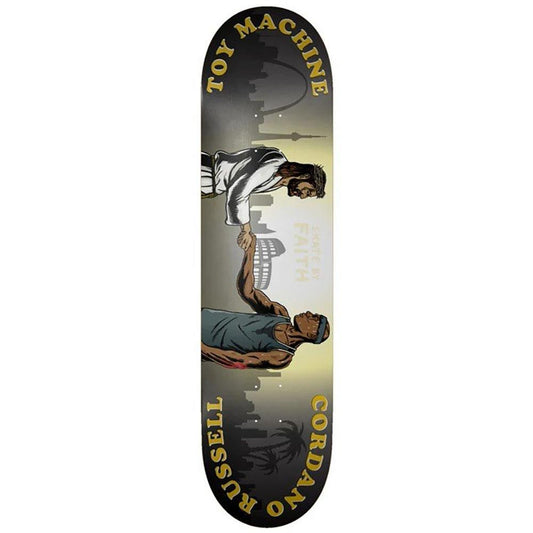 Toy Machine Cordano Russell Skate By Faith Skateboard Deck 8.5"