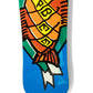 Krooked Barbee Trophy Skateboard Deck Blue 9.5"